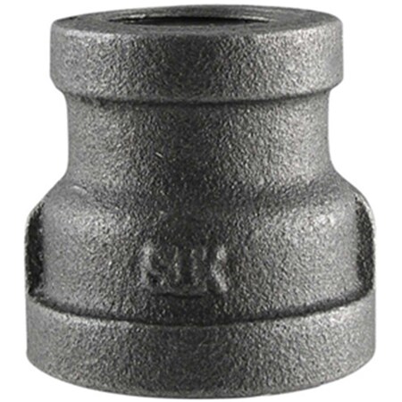 Apositos 0.75 x 0.38 in. Black Reducer Coupling AP2825212